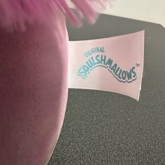 Plush Penguin Toy - Pink and Cream - Picture 7 of 7